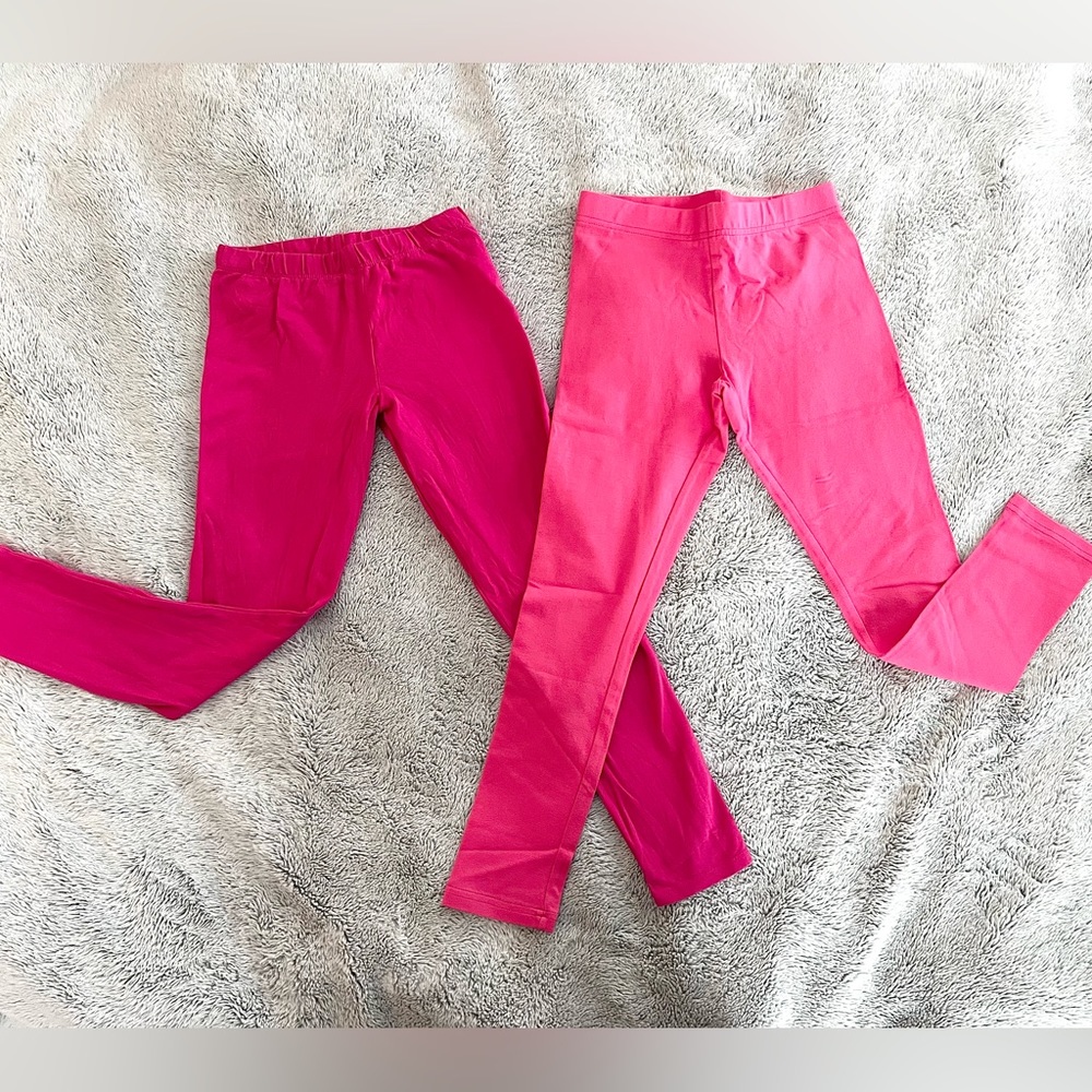 Kid Girl’s Leggings Size 10! Set of two!